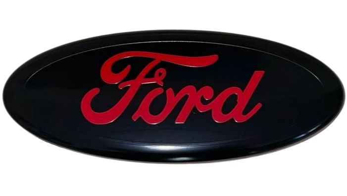 "Premier Red & Jet Black" Ford Emblem